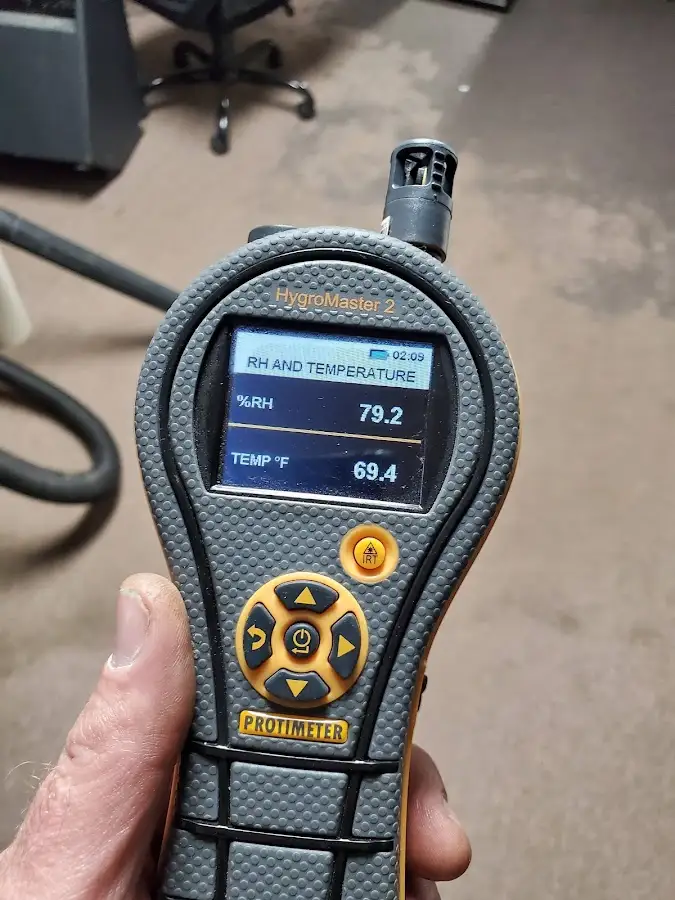 Moisture meter humidity assessment for Fire & Smoke Damage Restoration in Rice Lake